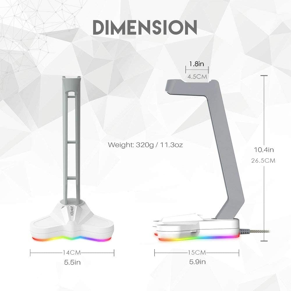 FANTECH AC3001S RGB Headset Stand (SPACE EDITION)