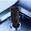 30W PD Super Fast Car Charger with USB-C to Lightning Cable, Power Delivery PPS Fast Charging Adapter for iPhone, Samsun