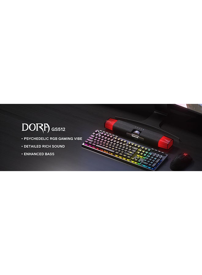 تفاصيل تصميم سبيكر Redragon GS512 DORA