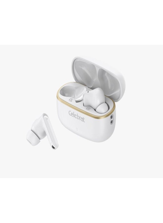 WD03 Lightweight True Wireless Earbuds for Modern Lifestyle – Comfortable In-Ear Fit, Stereo Sound, Touch Control, Long 