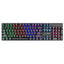 Professional Wired gaming keyboard for computer and lap top (RGB), 104 keys with USB cable and Type C port mechanical blue switch use in home and office