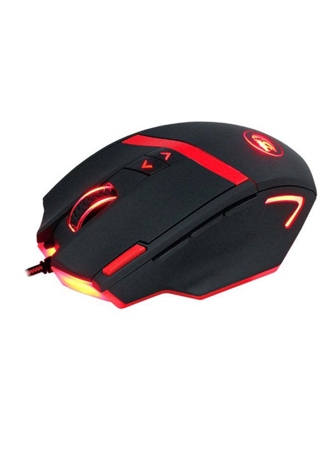 ماوس جيمنج Redragon M801-RGB سلكي أسود وأحمر