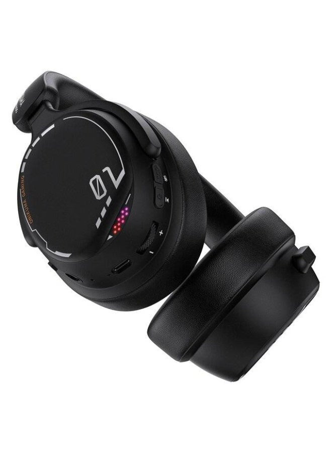GT886 3-Mode Gaming Headset – 2.4GHz USB, Bluetooth & Wired, 40mm Drivers, Noise-Cancelling Microphone Adjustable, Up to