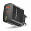 CH-268 65W Super Fast Mobile Wall Charger with LED HD Display , High Speed Charging Adapter for Phone and Smartphone, Du