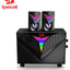 Redragon GS700 Toccata RGB 2.1 Gaming Subwoofer Speakers – Aux 3.5mm Stereo Surround – Heavy Bass sound loudspeakers for