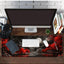 Large Gaming Mouse Pad Extended Anime Large Desk Pad with Non-Slip Base Full Keyboard Mat with Stitched Edges for Gaming