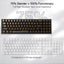 كيبورد جيمنج Redragon K628 PRO CTB ميكانيكال شفاف أسود