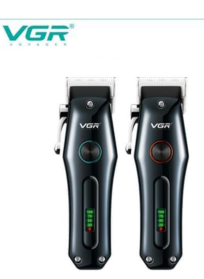 VGR Rechargeable Cordless Shaver V-969 It operates for 180 minutes after a full charge and features stainless steel blades