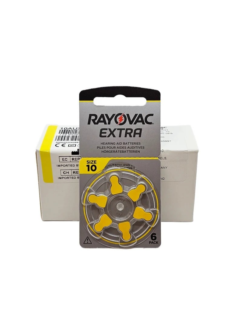 بطاريات سماعات طبية Rayovac 10 التفاصيل KEA