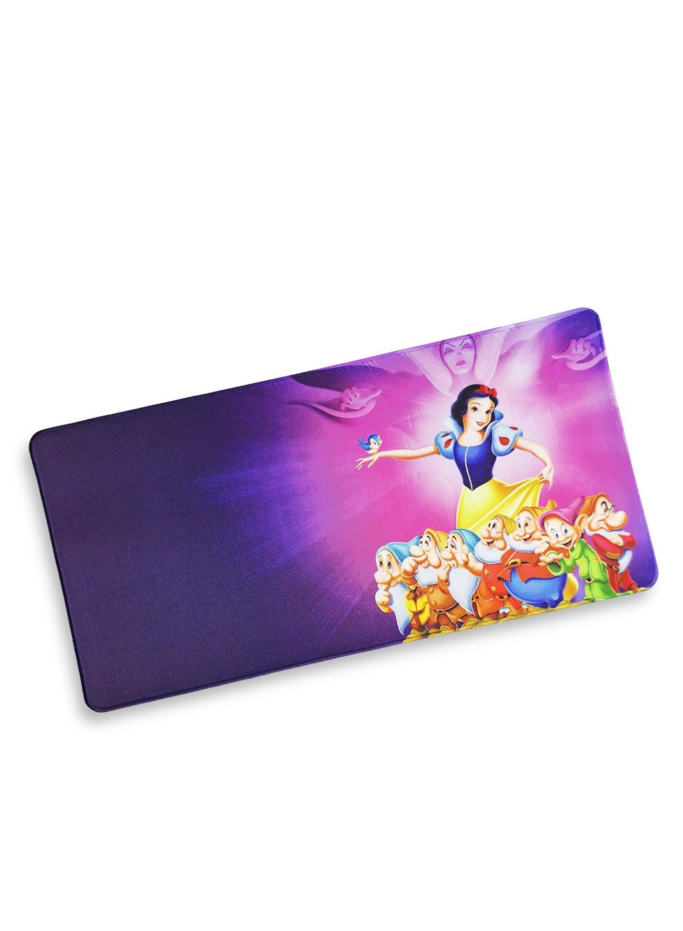 Large Gaming Mouse Pad, Cartoon Snow White (60cm x 30cm x 2mm), Extended Thickened Waterproof Non-Slip Spill-Proof Mouse