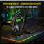 X13 RGB Stereo Sound Gaming Headset Stereo Sound Gaming Headset 120 degree swivel noise Reduction Mic, Cool RGB Light , 