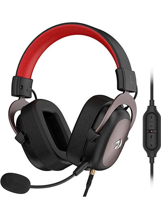 سماعة جيمنج REDRAGON H510 Zeus سلك 7.1 Surround درايفر 53mm أسود