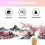 Japanese Watercolor Cherry Blossom Pink Mouse Pad, Gaming Mouse Pad,Non-Slip Water-Resistant  Anime Mouse pad, Large Mou