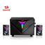Redragon GS700 Toccata RGB 2.1 Gaming Subwoofer Speakers – Aux 3.5mm Stereo Surround – Heavy Bass sound loudspeakers for