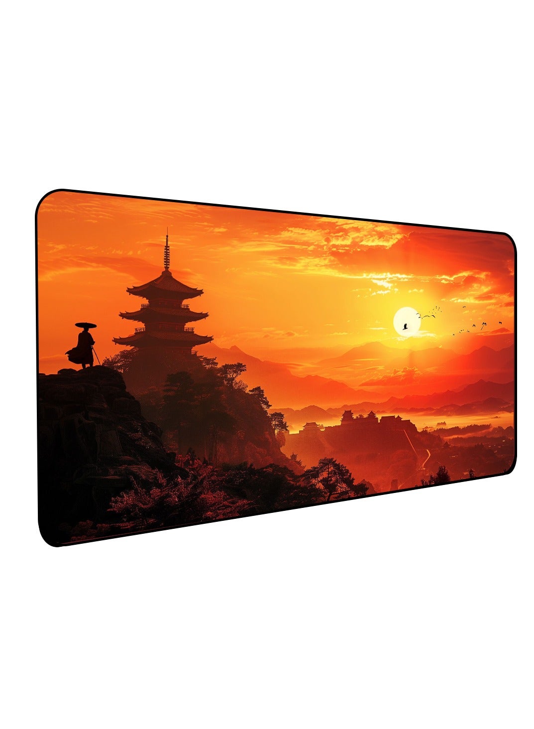 Large professional Samurai mouse pad measuring 70 x 30 cm - Stylish and modern design suitable for gaming and office wor