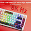 تفاصيل مفاتيح كيبورد Redragon K721