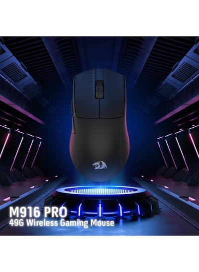ماوس جيمنج Redragon M916 PRO 4K K1NG Wireless خفيف جداً أسود