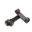 Mobile Phone Holder BH-05 with 2 Cold Shoe Ports , Lightweight and Durable ABS Design , Secure Mount for 55-90mm Width M
