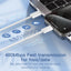 LC901c Type-C to Type-C Fast Charging Cable 1M, 65W USB-C PD Charging Cable, High Speed USB 3.2 Data Transfer Cord, Dura