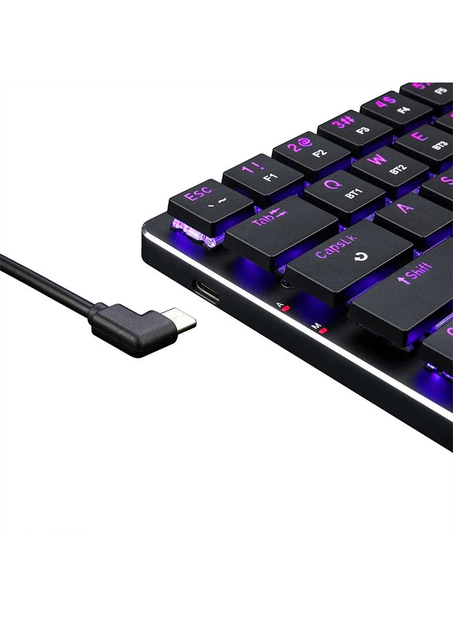 Redragon K624P Elise Pro Rgb 60% Wireless 2.4Ghz / Bluetooth 5.0 / Wired Type C Gaming Mechanical Keyboard – Low Profile