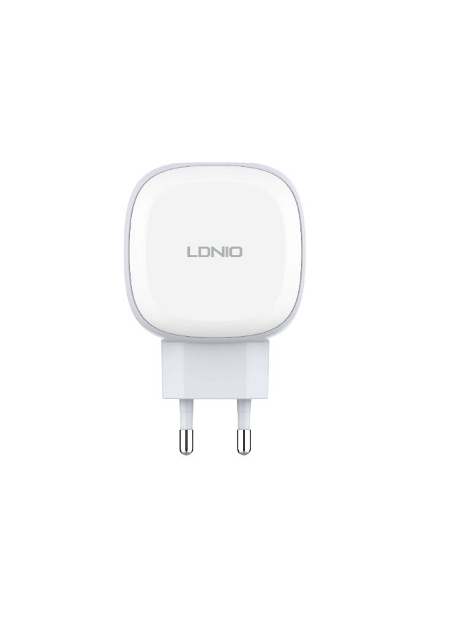 Q3611 Super Fast Charger 67W with 3 Ports (PD + QC 3.0), High Power Output for Smartphones, Tablets & Laptops, Rotatable