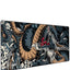 Large professional mouse pad measuring 70 x 30 cm - Stylish and modern design suitable for gaming and office work. High-