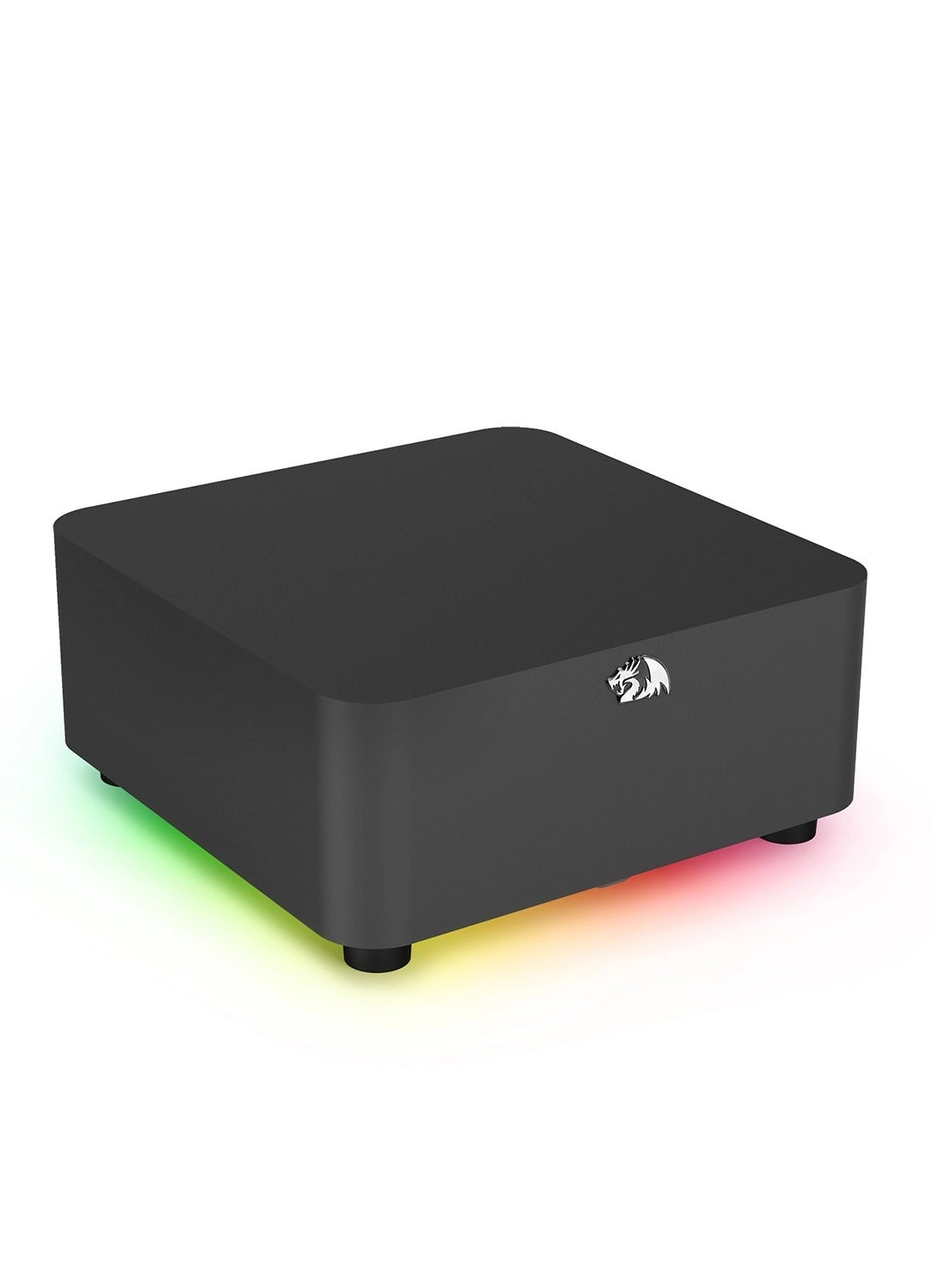 Gaming Speaker GS590 Pro (RGB) 2.1 channel , with Remote Control and 4 Buttons , 22W For PC/ Notebook / Tablet / Mobile 