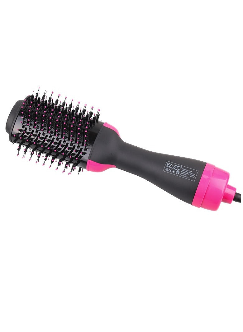 ENZO Hair Drying and styling brush Keratin 1000W - Black EN-4118