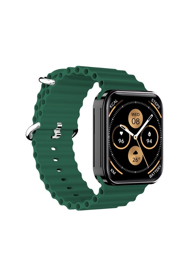 SW-13 Smart Watch with Bluetooth Calling, 2 Interchangeable Watch Bands, Heart Rate & Sleep Monitor, Multi-Sport Fitness
