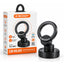 XS-809 Magnetic Car Phone Holder with Powerful Magnetic Ring, 360° Rotating Adjustable Smartphone Mount, One-Hand Operat