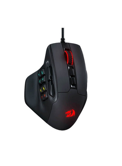 ماوس جيمنج Redragon M811-RGB Aatrox لألعاب MMO أسود