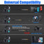 K8 RGB Gaming Headset  7.1 Surround Sound Noise Canceling Mic ,PC , PS4-3 , Mobile And Xbox