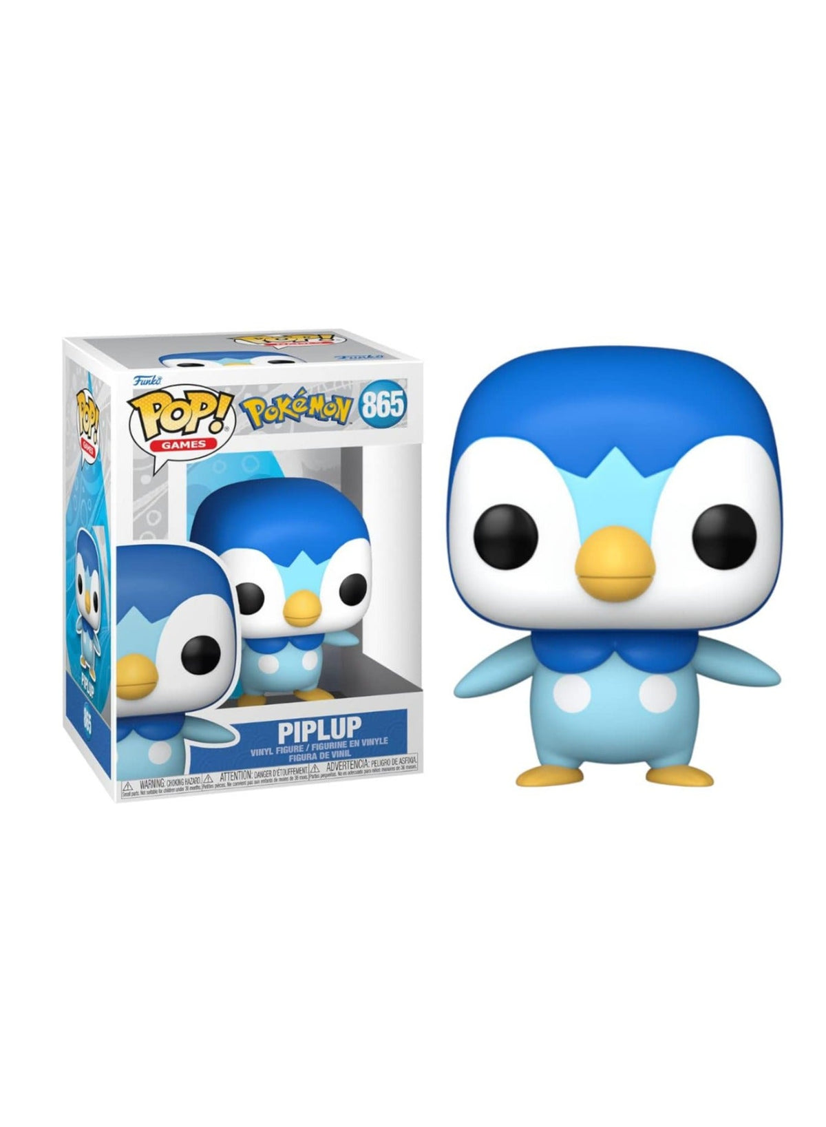 Action Figures Pop! Games: Pokemon - Piplup , One Size