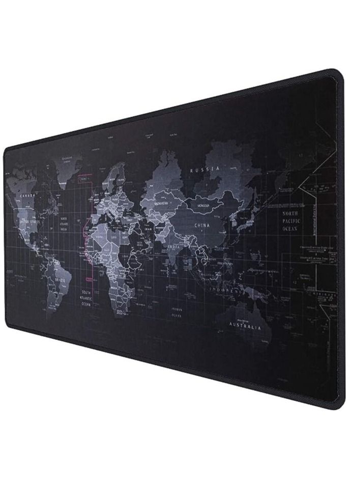 Large Gaming Mouse Map Pad 70CMX30CM×3MM ,with Non-Slip Base,Waterproof and Foldable Pad,Desktop Pad Suitable for Gamers