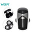 VGR Professional USB Rechargeable V-178 , 6 Head Shaver ,LED Display , Oil Bottle , Home Functional Reciprocating Shaver, Cleaning brush, Protection cap, USB charging cable, 3pc guide comb , 120 Minutes Operating Time