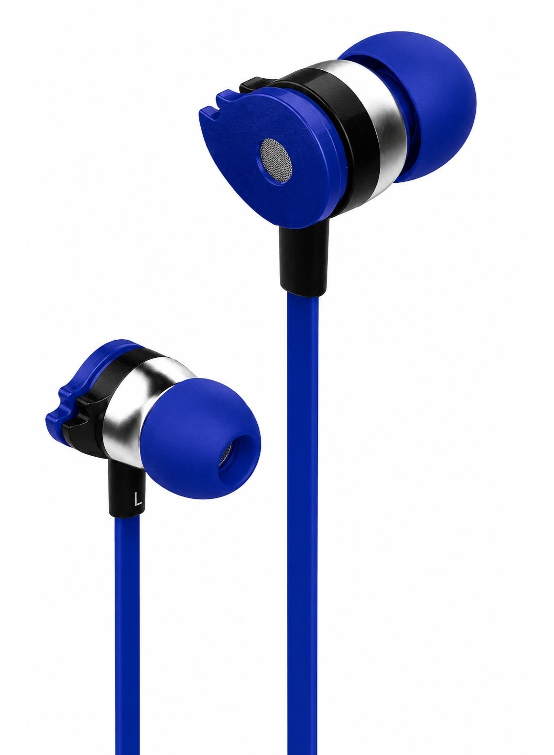 D1  Wired Stereo Earphones – 3.5mm Audio Jack, HD Stereo Sound with Enhanced Bass, Built-in Microphone for Clear Hands-F