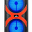GT-443 Portable Bluetooth Speaker, Dual 4-Inch Wireless Party Speaker, 10W Powerful Sound, 1200mAh Rechargeable Battery,