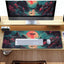 Japanese Desk Mat Riverside Full Moon Desk Pad Psychedelic Mlarge , Mouse Pad Dragonfly Gaming Mousepad Extended Large K