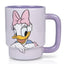 Large Capacity Ceramic Coffee Mug with Cartoon Character Design, Cute Ceramic Tea Cup for Hot & Cold Drinks, Milk Mug, L