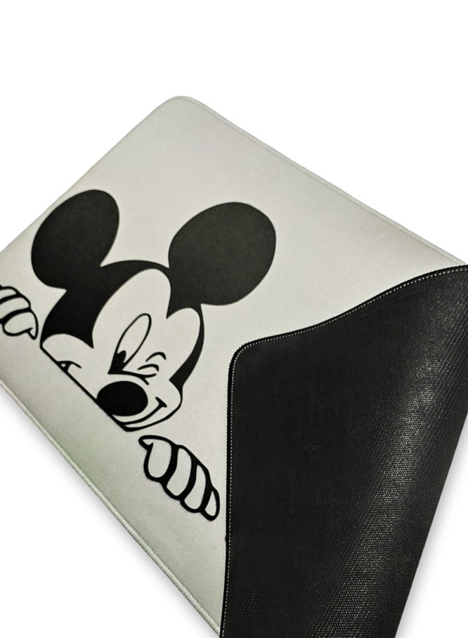 Large Mouse Pad, Mickey Mouse Disneyland Style (60cm x 30cm x 2mm), HD Print Pattern Desk Mat, Extended Mouse Pad and Keyboard Mouse Pads, Waterproof Fabric Surface Mouse Pads for Office