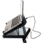 Gcp500 Ivy Laptop Cooler - Support UP To 17 Inch - 2 USB Port - Fan Speed Control - Aluminum Panel Faster Cooler - RGB L