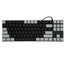 Forev FV-Q301 Rainbow TKL Mechanical Gaming Keyboard – Blue Switch – 87 keys – Black