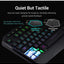 كيبورد جيمنج Redragon K503 Harpe حجم كامل أسود