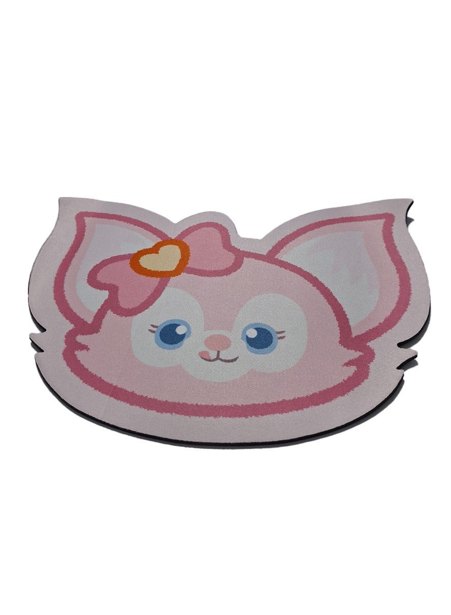 Mini Hand Mouse Pad 3MM , Cute Design HD Print Pattern Desk Mat, Extended Mouse Pad and Keyboard Mouse Pads, Waterproof 