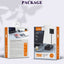 A4808Q 70W Desktop Fast Charger with 2 USB-C PD 3.0 & 2 USB-A QC 4.0 Ports, LED Power Display, Multi-Device Charging Sta