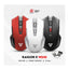 FANTECH Red WG10 Mouse Wireless (2.4GHZ) Gaming Mouse With USB Receiver | Optical Sensor 2,000 DPI - PC/LAPTOP/MAC