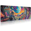 Astronaut 3 Extended Gaming Mouse Pad with Stitched Edges 70×30cm XL Desk Mat for Gaming, Office, Keyboard, Mouse, Lapto