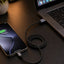كابل شحن I-conx i91iP قوة 35W طول 1m منفذ Lightning أسود