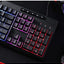 K512-RGB-1 104 Keys Replacement Keycaps Set with Multimedia Keys for Mechanical Keyboard, Premium Black PBT Keycaps for 