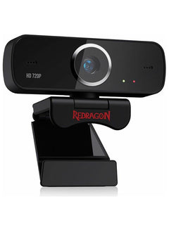 Redragon GW600 FOBOS 720p Webcam Dual Microphones Black
